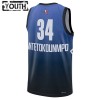 Dres All-Star 2023 Team 1 Giannis Antetokounmpo 34 Nike Plava Swingman - Dječji